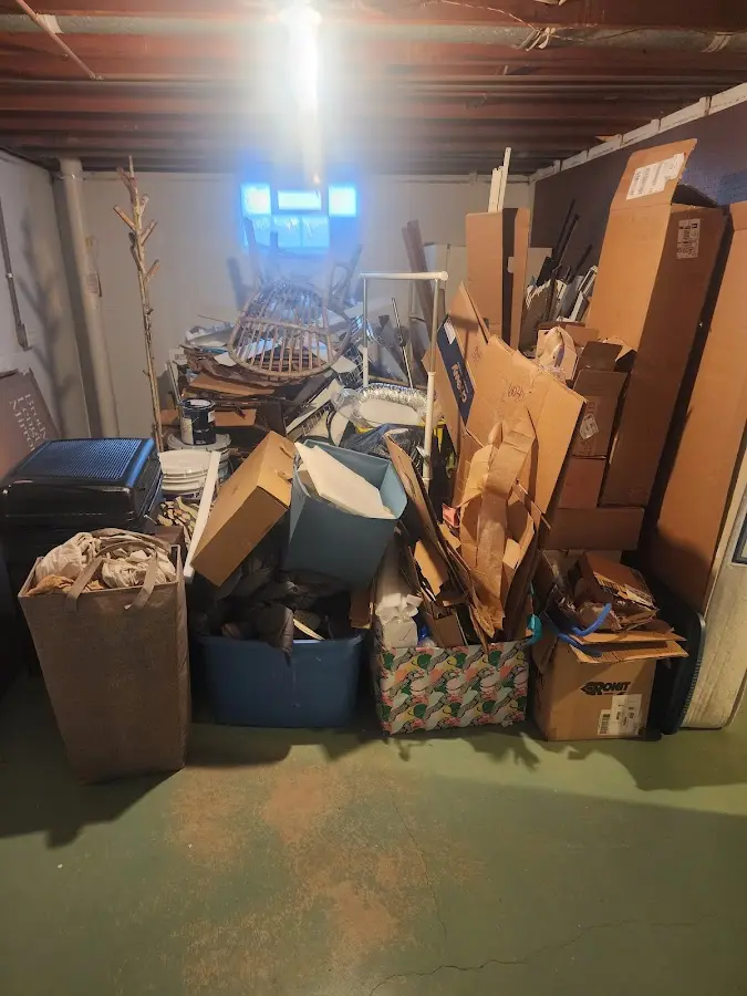Roll-off dumpster container at job site for Yard Waste Dumpster Rental in CaÃÂ±on City